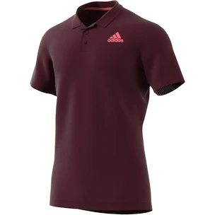Herren T-Shirt adidas  Tennis Freelift Polo Shadow Red