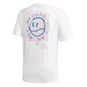 Herren T-Shirt adidas Tennis Graphic Logo White