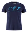 Herren T-Shirt Babolat  Drive Cotton Tee Blue