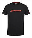 Herren T-Shirt Babolat  Exercise Babolat Tee Men Black S