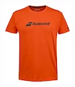 Herren T-Shirt Babolat  Exercise Babolat Tee Men Fiesta Red