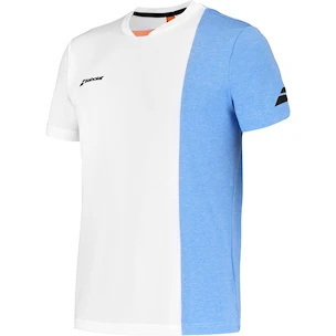 Herren T-Shirt Babolat  Play Crew Neck Tee Men White/Blue
