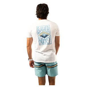 Herren T-Shirt Bauer  Graphic Tee White
