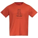 Herren T-Shirt Bergans  Graphic Wool Brick