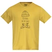 Herren T-Shirt Bergans  Graphic Wool Light Olive Green
