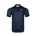 Herren T-Shirt BIDI BADU  Idir Tech Polo Dark Blue