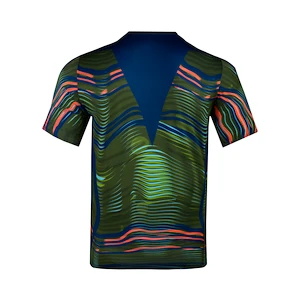 Herren T-Shirt BIDI BADU  Jiro Tech Tee Green/Dark Blue
