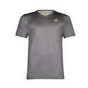 Herren T-Shirt BIDI BADU Ted Tech Tee Grey / Neon Green