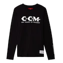 Herren T-Shirt CCM 125 Anniversary LS Tee Black L