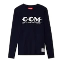Herren T-Shirt CCM 125 Anniversary LS Tee Navy S