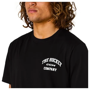 Herren T-Shirt CCM  Athleisure Tee Black XXL