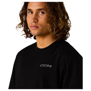Herren T-Shirt CCM  Casual Tee Black