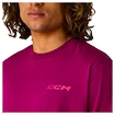 Herren T-Shirt CCM  Casual Tee Boysenberry