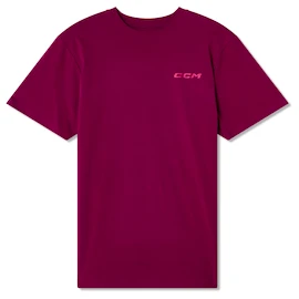 Herren T-Shirt CCM Casual Tee Boysenberry