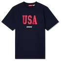 Herren T-Shirt CCM  Flag Tee Team USA Navy