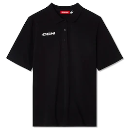Herren T-Shirt CCM Team Polo Black