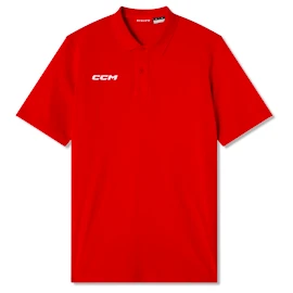 Herren T-Shirt CCM Team Polo Red