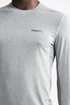 Herren T-Shirt Craft  SubZ Wool LS grey