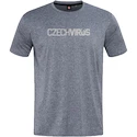 Herren T-Shirt Czech Virus  Recycled Gray S