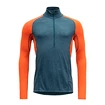 Herren T-Shirt Devold  Running Man Zip Neck