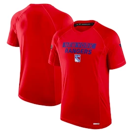 Herren T-Shirt Fanatics AP Rink Tech SS Tee New York Rangers