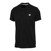 Herren T-Shirt Fila  T-Shirt Addison Black M