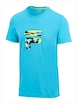 Herren T-Shirt Fila  T-Shirt Caleb Scuba Blue