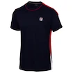 Herren T-Shirt Fila  T-Shirt Gabriel Navy/Fila Red  L