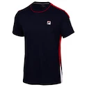 Herren T-Shirt Fila  T-Shirt Gabriel Navy/Fila Red  L