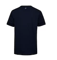 Herren T-Shirt Head Raquet Navy/Red