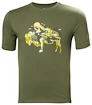 Herren T-Shirt Helly Hansen  F2F Organic Cotton T-Shirt Lav Green XL