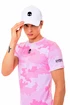 Herren T-Shirt Hydrogen  Tech Camo Tee Fuchsia/White