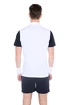 Herren T-Shirt Hydrogen  Tech Zipped Polo White/Blue