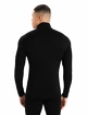 Herren T-Shirt Icebreaker  M 260 Tech LS Half Zip Black