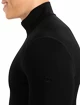 Herren T-Shirt Icebreaker  M 260 Tech LS Half Zip Black