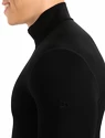 Herren T-Shirt Icebreaker  M 260 Tech LS Half Zip Black