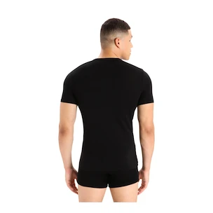 Herren T-Shirt Icebreaker Merino Anatomica 150 SS Crewe Black M