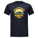 Herren T-Shirt Jack Wolfskin  JW Mountain Trail T Night Blue