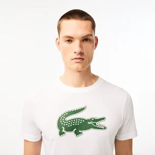 Herren T-Shirt Lacoste  Big Logo Core Performance T-Shirt White/Green M