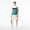 Herren T-Shirt Lacoste  Medvedev New York Day Polo White/Limeira