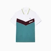 Herren T-Shirt Lacoste  Medvedev New York Day Polo White/Limeira