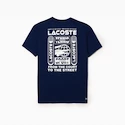 Herren T-Shirt Lacoste  Training Medvedev T-Shirt Methylene