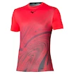 Herren T-Shirt Mizuno  Charge Shadow Graphic Tee Radiant Red