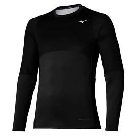 Herren T-Shirt Mizuno Heat Charge BT L/S/Black