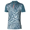 Herren T-Shirt Mizuno  Mugen Shadow Polo Blue Mirage S