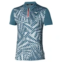 Herren T-Shirt Mizuno  Mugen Shadow Polo Blue Mirage S
