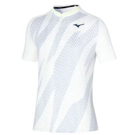 Herren T-Shirt Mizuno Shadow Polo White