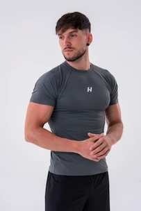 Herren T-Shirt Nebbia  Functional Slim-fit T-shirt 324 grey XL
