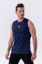 Herren T-Shirt Nebbia  Functional Sporty Tank Top “Power” 322 dark blue