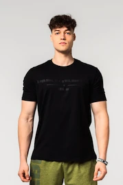 Herren T-Shirt Nebbia Muscle Fit T-shirt FLEXIN' 358 Black